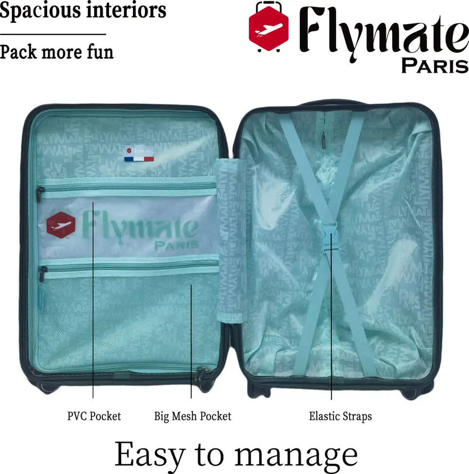 Flymate Suitcase Combo (Blue) - Image 5
