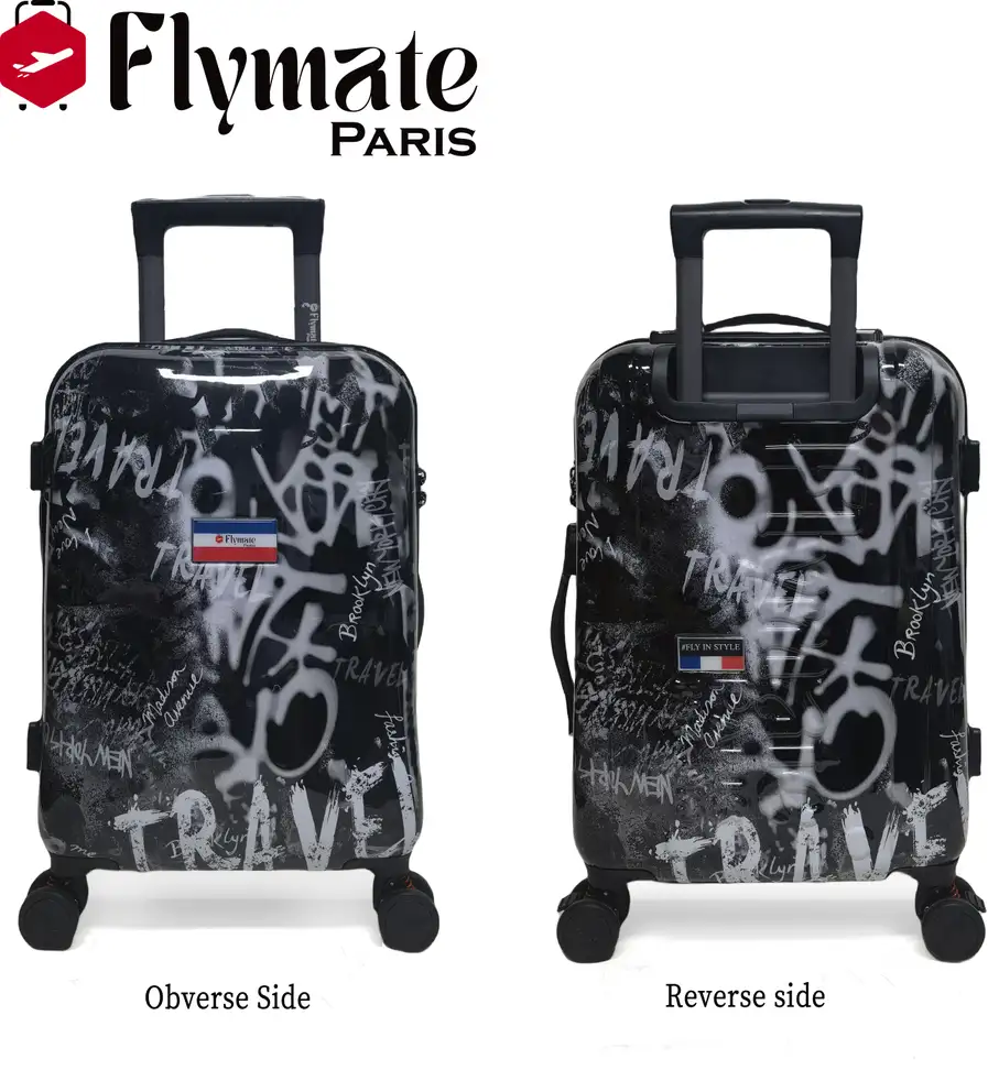 Flymate Suitcase Combo (Black) - Image 2