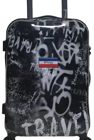 Flymate Suitcase Combo (Black)