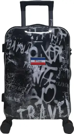 Flymate Suitcase Combo (Black)