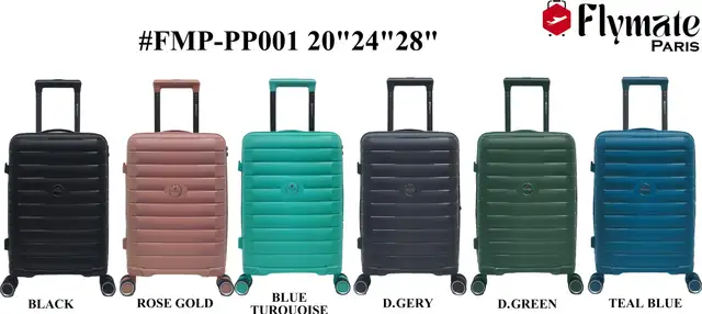 Flymate Suitcase Combo (Black) - Image 2