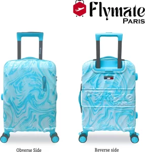 flymate paris Suitcase Combo (Blue)