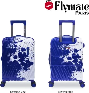 flymate paris Suitcase Combo (Blue)