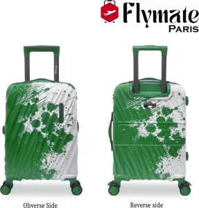 flymate paris Suitcase Combo (Green)