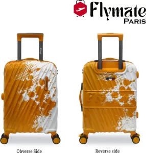flymate paris Suitcase Combo (Orange)