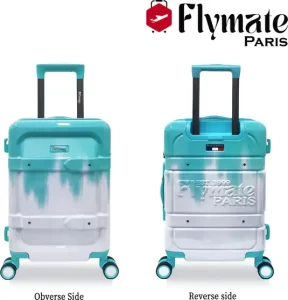 flymate paris Suitcase Combo (Blue)