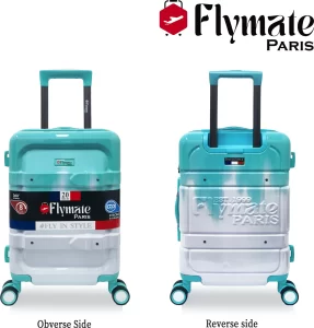 flymate paris Suitcase Combo (Blue)