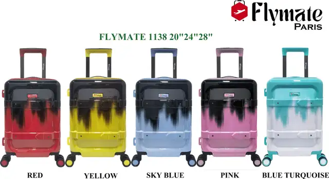 Flymate Suitcase Combo (Blue) - Image 4
