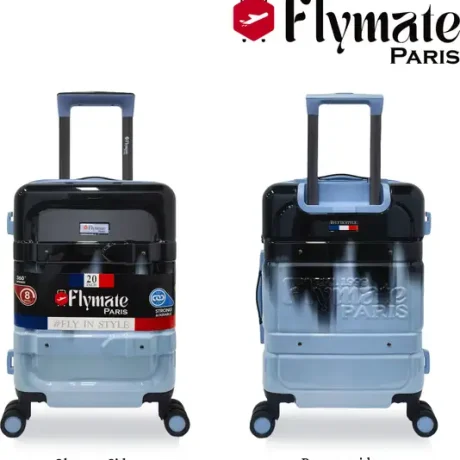 Flymate Suitcase Combo (Blue)