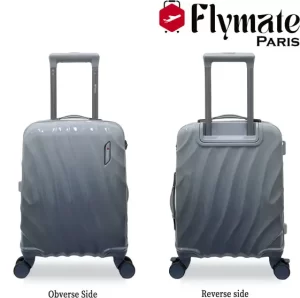 flymate paris Suitcase Combo (Grey)