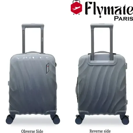 Flymate Suitcase Combo (Grey)