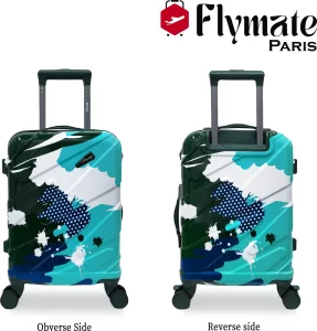 flymate paris Suitcase Combo (Green)