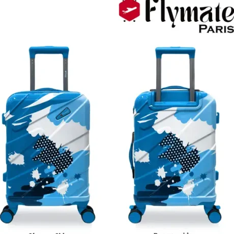 Flymate Suitcase Combo (Blue)