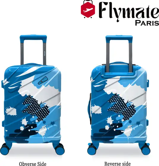 Flymate Suitcase Combo (Blue)