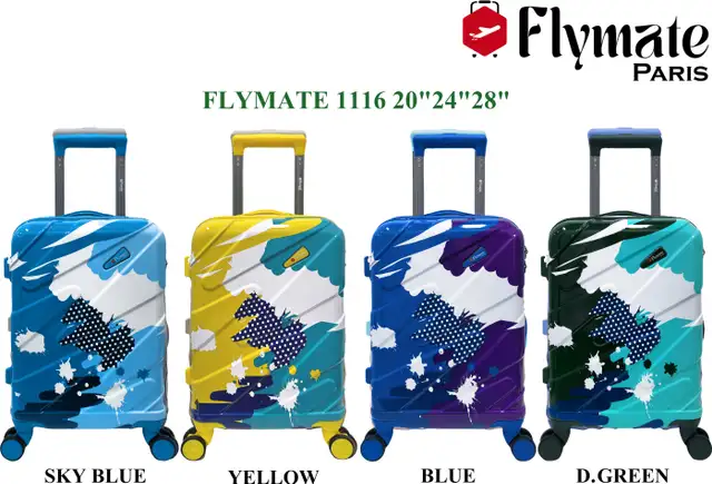 Flymate Suitcase Combo (Blue) - Image 3