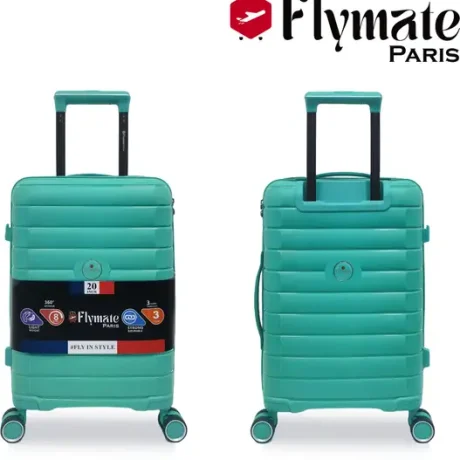Flymate Suitcase Combo (Blue)
