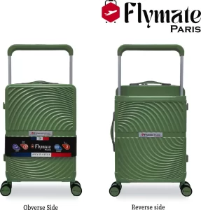 flymate paris Suitcase Combo (Green)