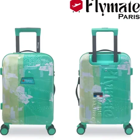 Flymate Suitcase Combo (Green)